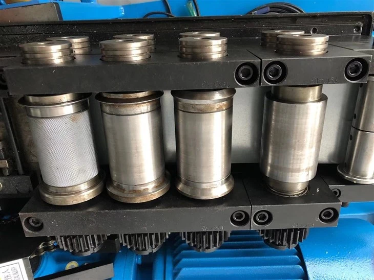 Round Spiral Helix Making Galvanized Spiro Tubeformer Machine